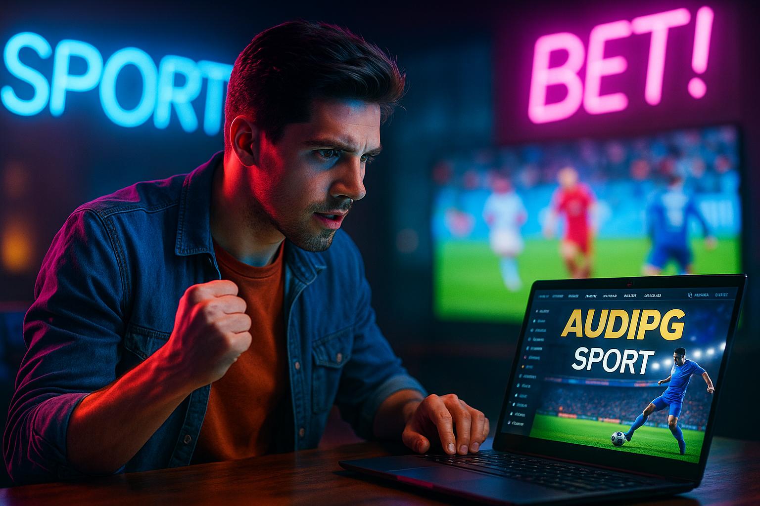 Aposte em apostas esportivas no cassino online AUDIPG