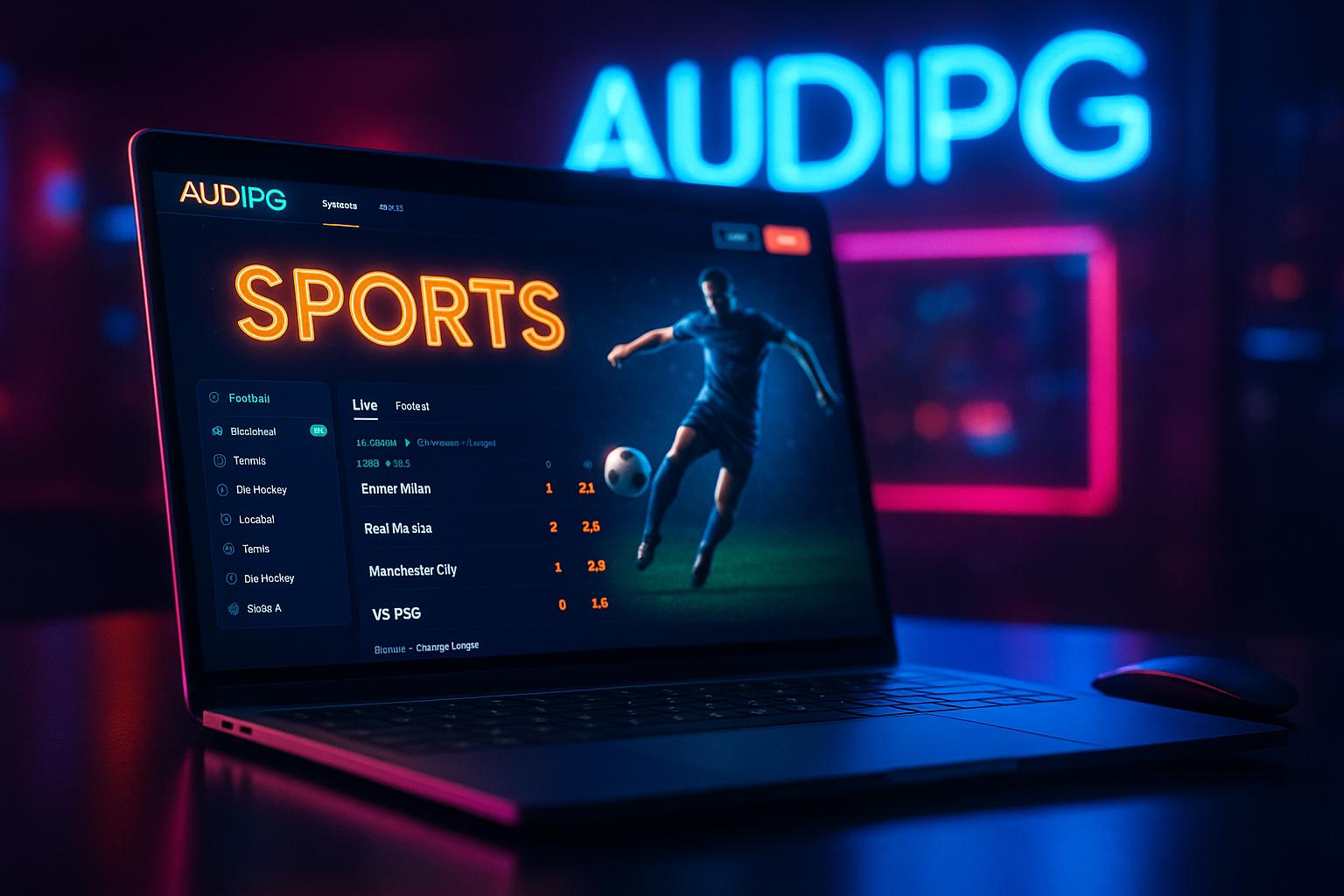 Apostas esportivas no cassino online AUDIPG