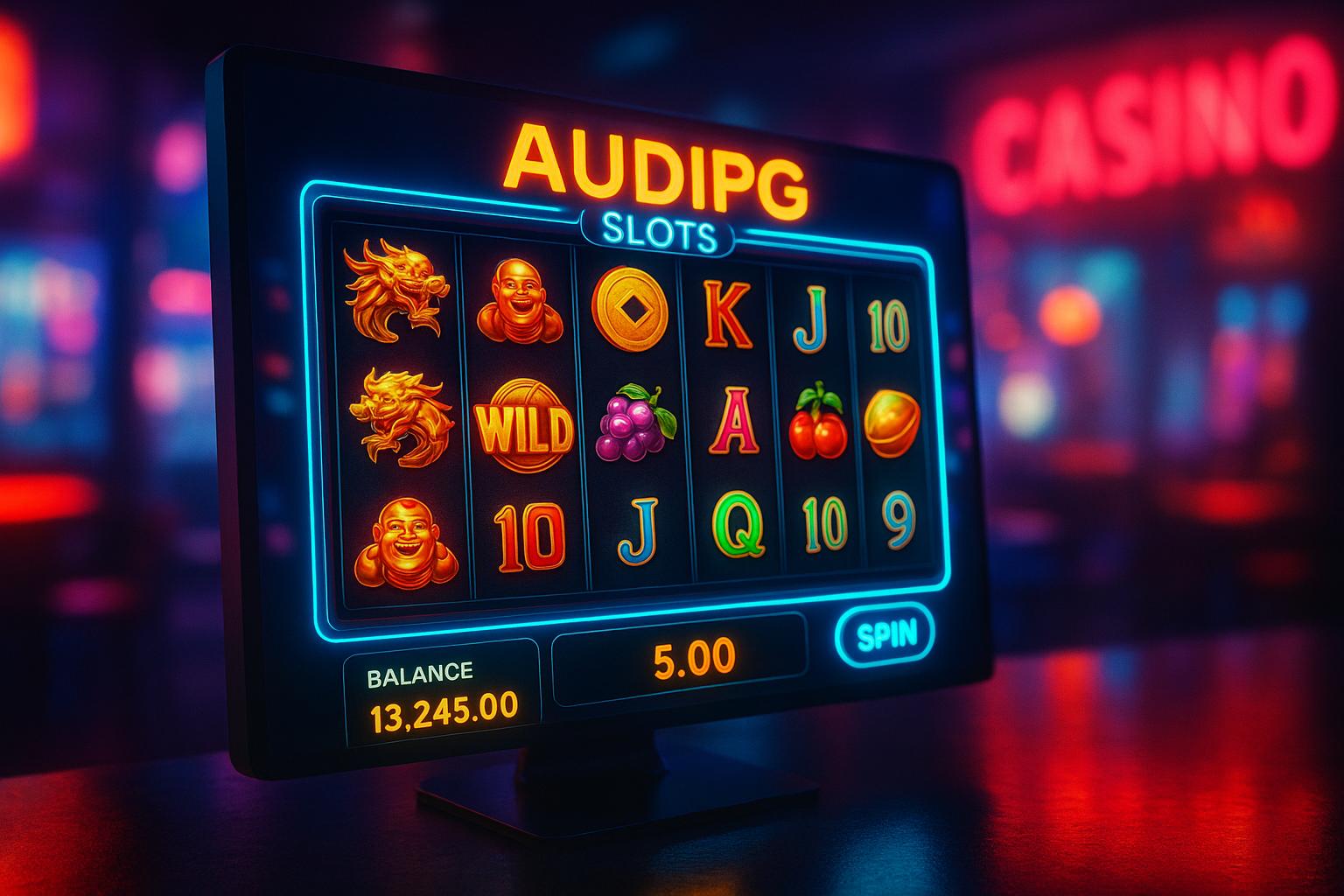 Explore o mundo das slot machines no AUDIPG Casino